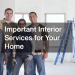 contractors standing in a home under construction